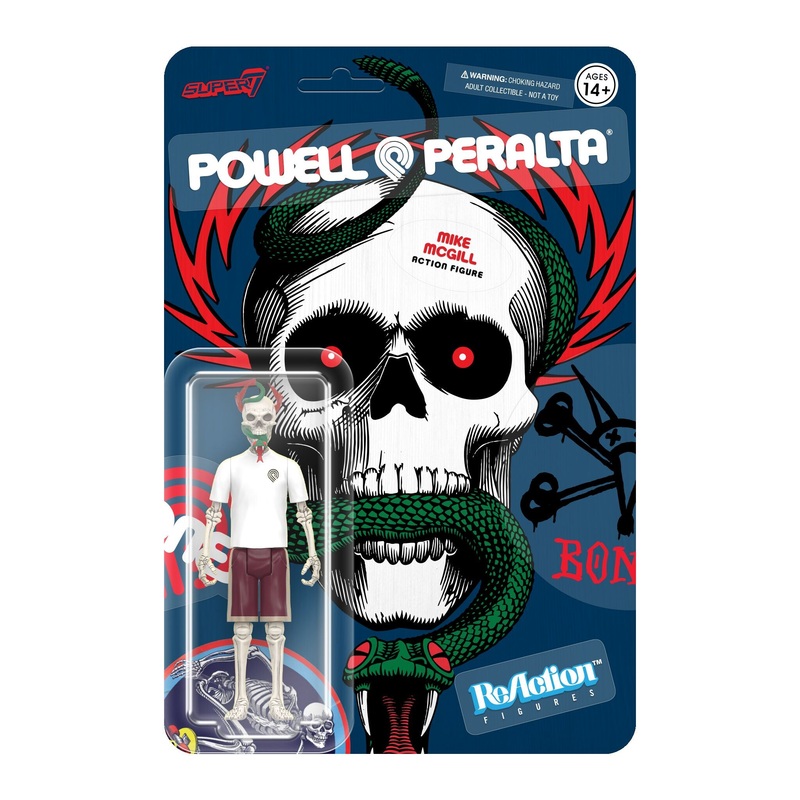 Powell-Peralta ReAction Figures Wave 05 - Mike McGill (Mt. Trashmore '85)
