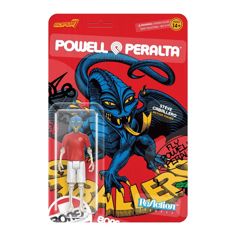 Powell-Peralta ReAction Figures Wave 05 - Steve Caballero Dragon (Animal Chin)