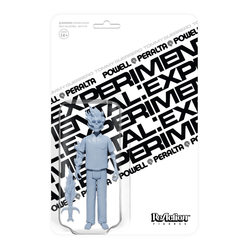 Powell-Peralta ReAction Figures Wave 1A -  Tommy Guerrero V8 Dagger (Unpainted)