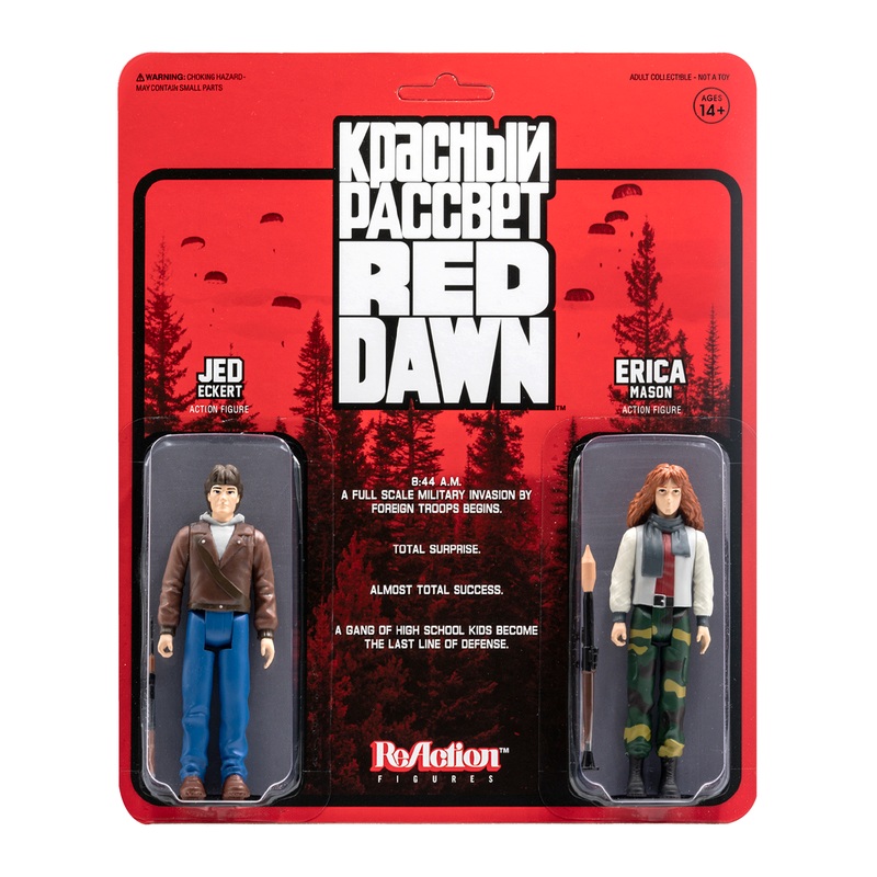 Red Dawn Reaction Figure 2-Pack - Pack A (Erica and Jed)