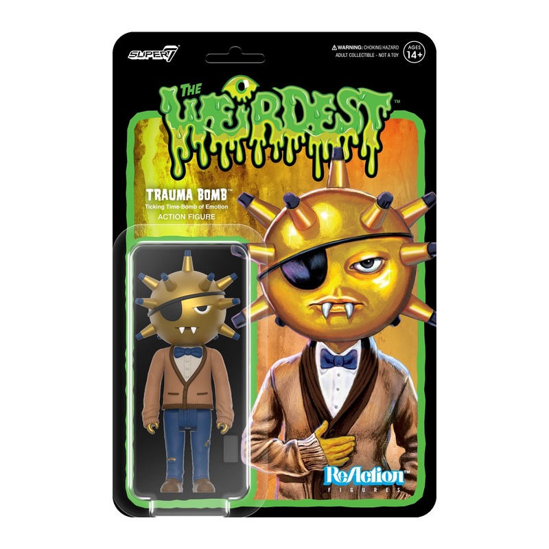 The Weirdest ReAction Figures Wave 06 - Trauma Bomb (Infernal Curse)