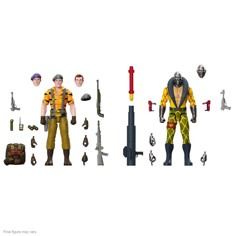 G.I. Joe ULTIMATES! - Flint (Tiger Force) & Destro (Python Patrol)