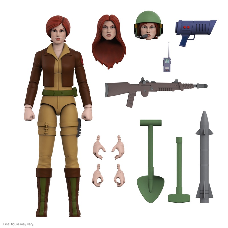 G.I. Joe ULTIMATES! W5 - Cover Girl (cartoon accurate)