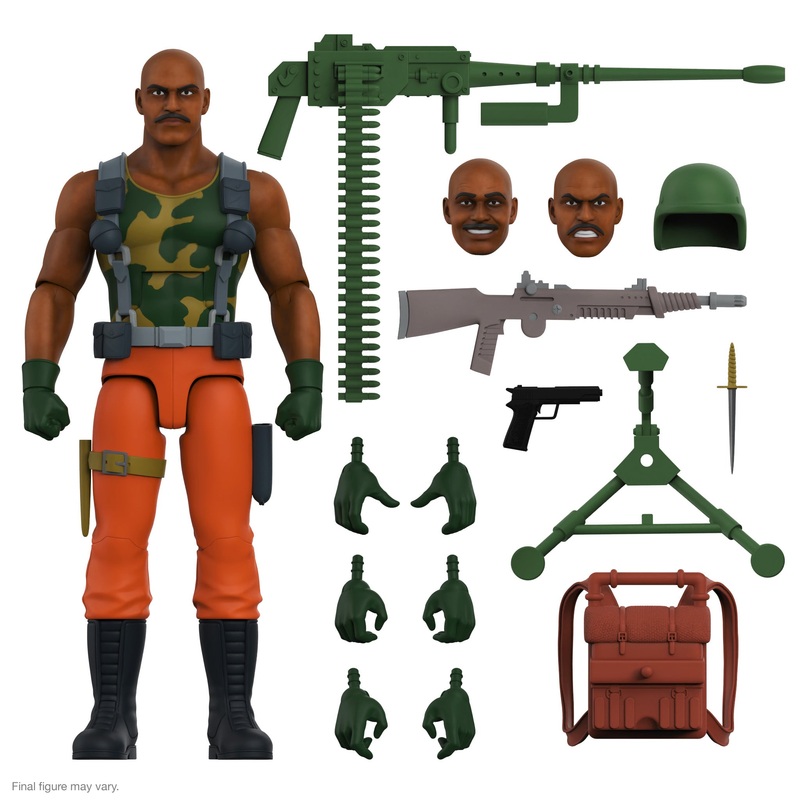 G.I. Joe ULTIMATES! W5 - Roadblock (cartoon accurate)