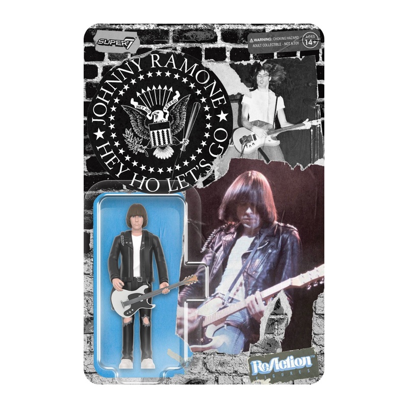 Johnny Ramone ReAction Figures - Johnny Ramone (White Shirt)