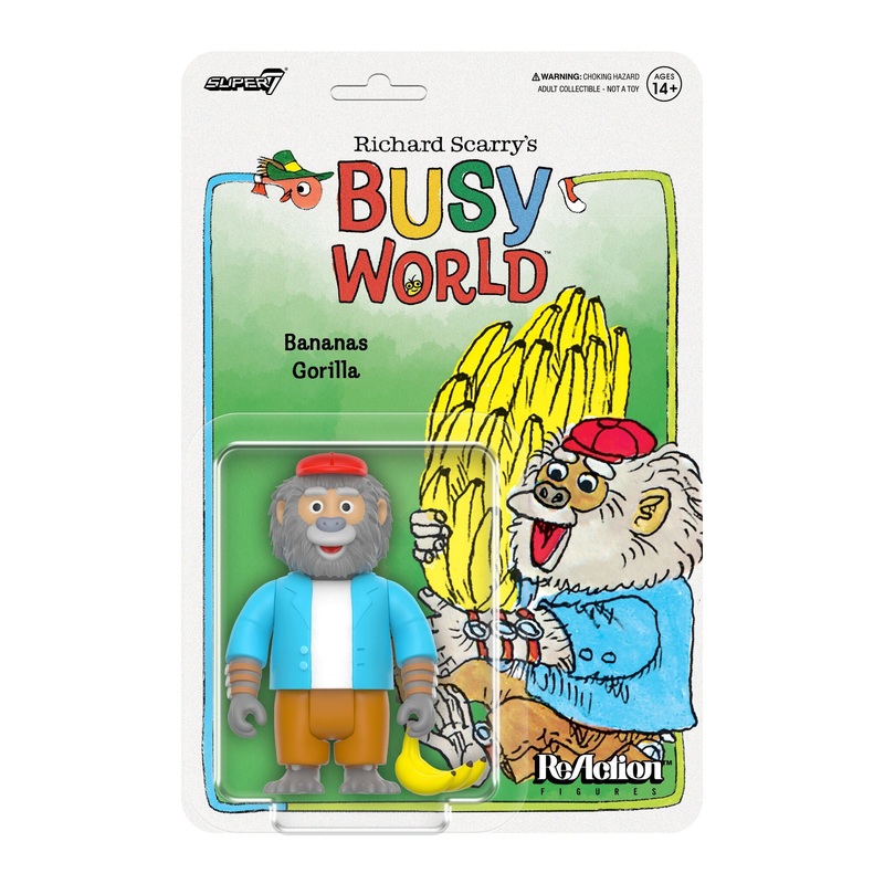 Richard Scarry ReAction W1 - Bananas Gorilla