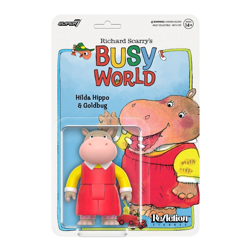 Richard Scarry ReAction W1 - Hilda Hippo