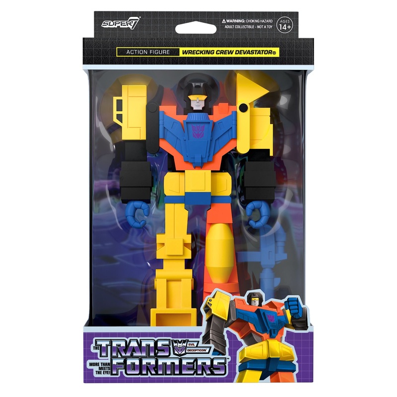 Transformers ReAction Figures - Devastator