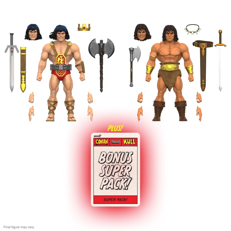 Conan Comics ULTIMATES! Wave 2 - Conan & Kull the Conqueror