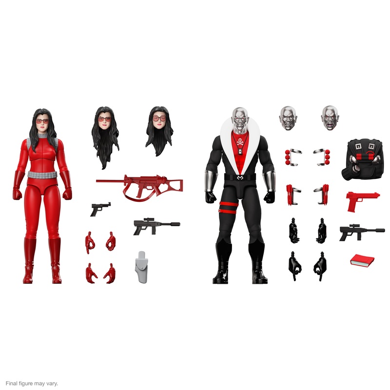 G.I. Joe ULTIMATES! - Baroness (Rednok) & Destro (Red Jackal)