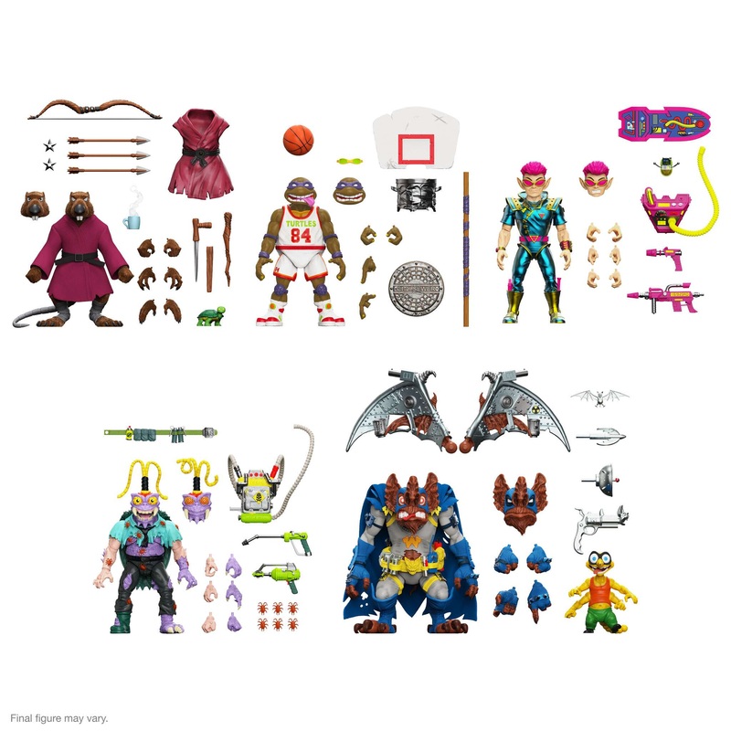 Teenage Mutant Ninja Turtles ULTIMATES! Wave 9 - Full Set