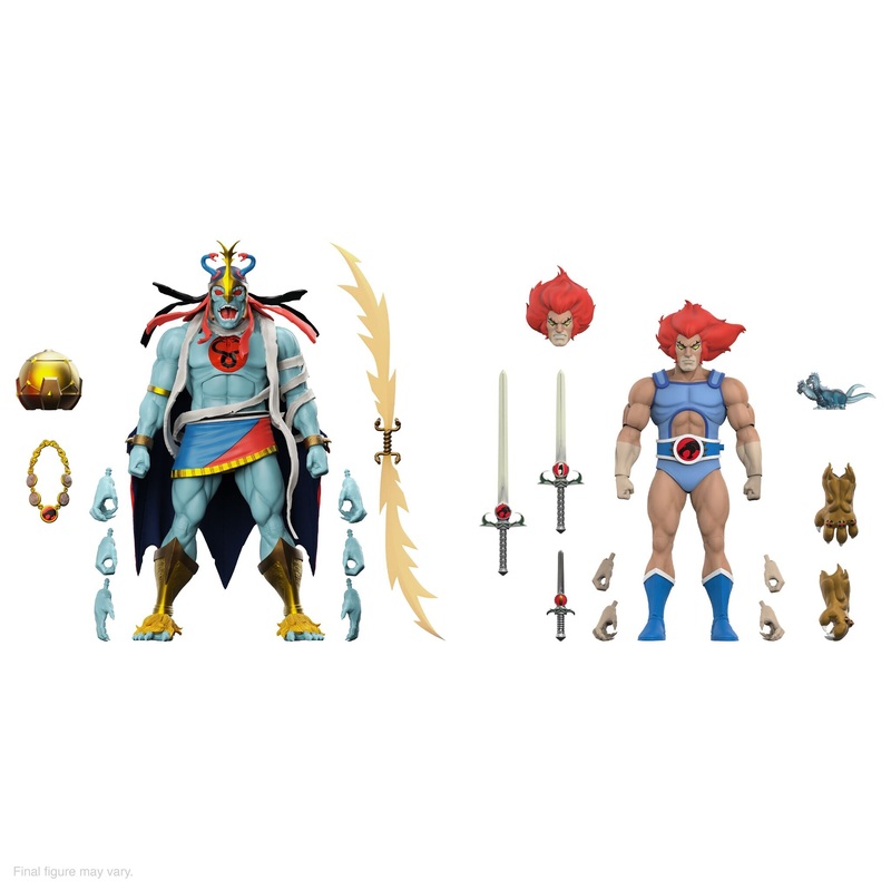 ThunderCats ULTIMATES! Mumm-Ra The Ever Living & Lion-O (LED Eyes)