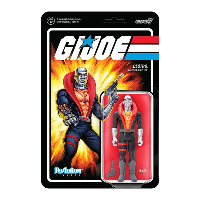 G.I. Joe ReAction Figures Wave 1 - Destro