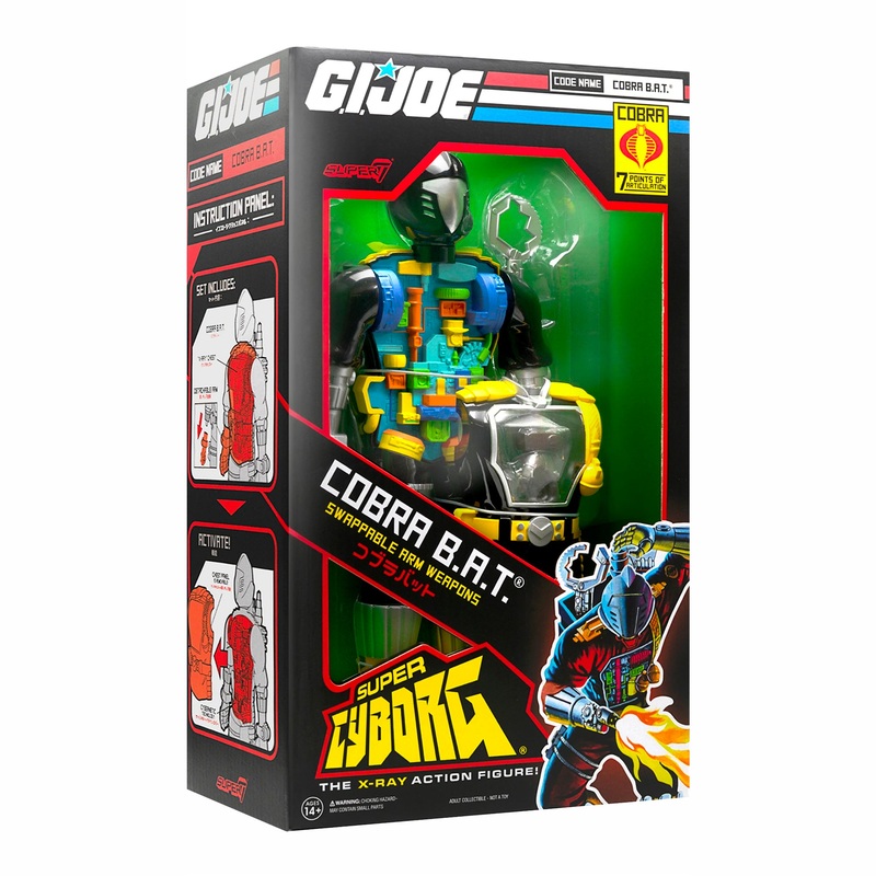 G.I. Joe Super Cyborg  Cobra B.A.T. (Original)