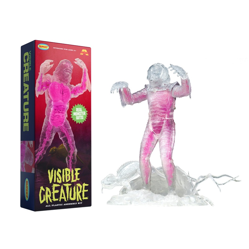 Universal Monsters Model Kit - Creature From the Black Lagoon (Clear)