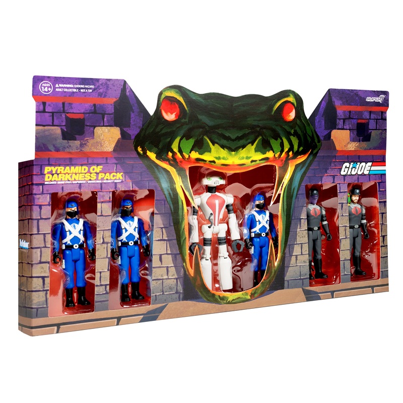 G.I. Joe ReAction Figures Wave 4b - Snakelings Box Set