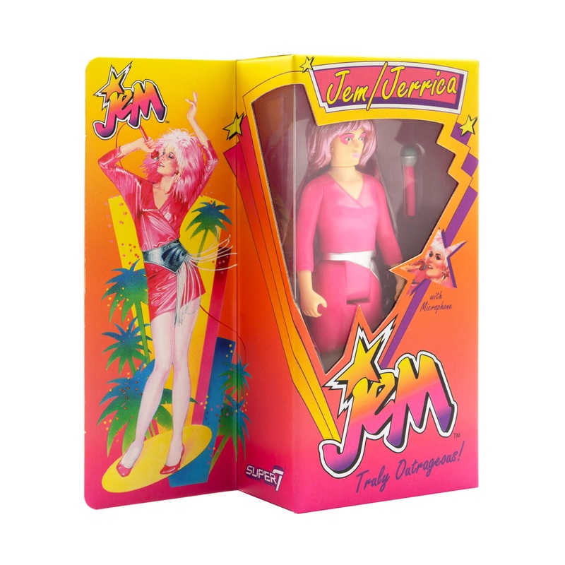 Jem And The Holograms ReAction W2 - Jem (Neon) [Retro Box]