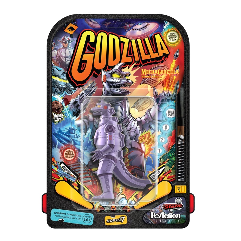 Toho ReAction Figures - Mechagodzilla '74 (Stern Pinball Recolor)