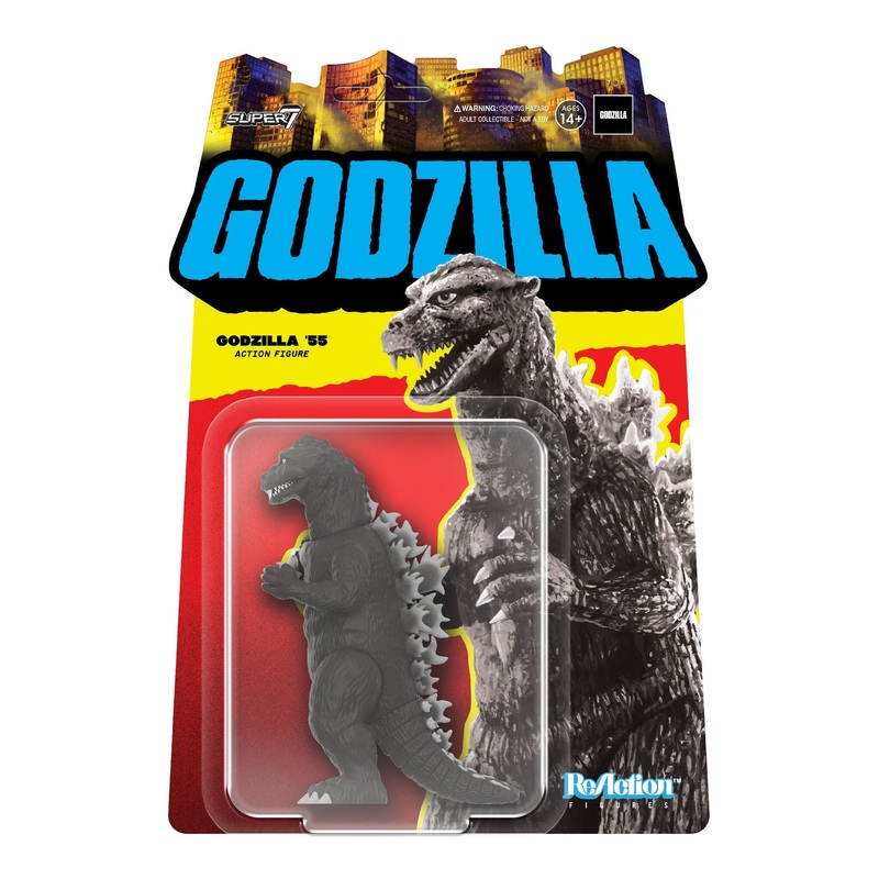 Toho ReAction Figures Wave 05 - Godzilla '55 (Grayscale)