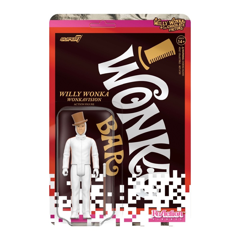 Willy Wonka & the Chocolate Factory ReAction Figures Wave 03 - Willy Wonka (White Suit)