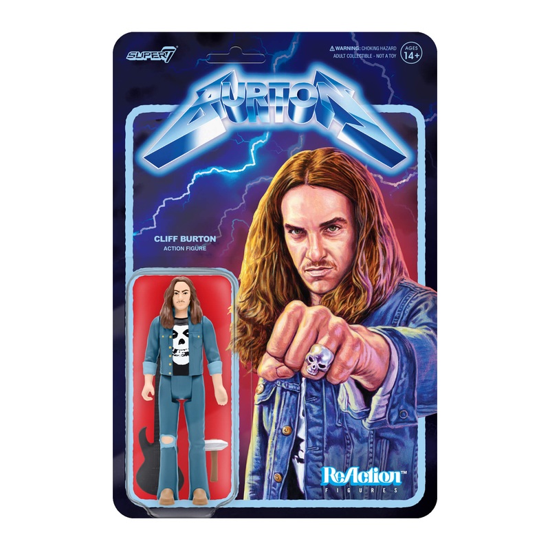 Cliff Burton ReAction Figures Wave 01 - Cliff Burton