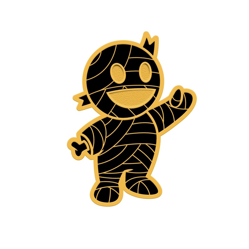 Enamel Pin - Mummy Boy 20th Anniversary (Gold)