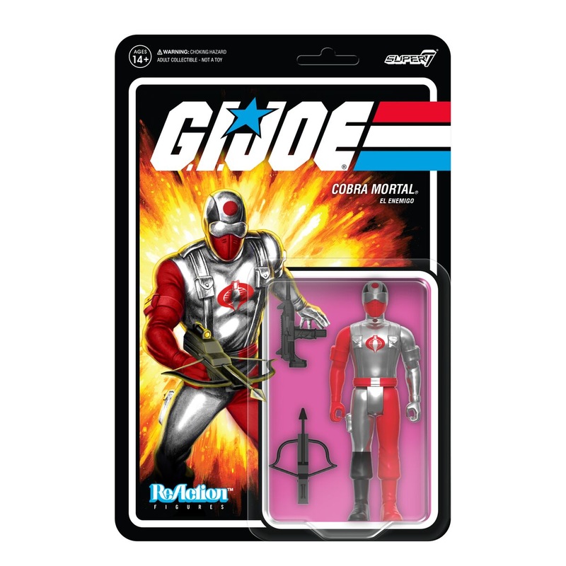 G.I. Joe ReAction Figures - Cobra Mortal