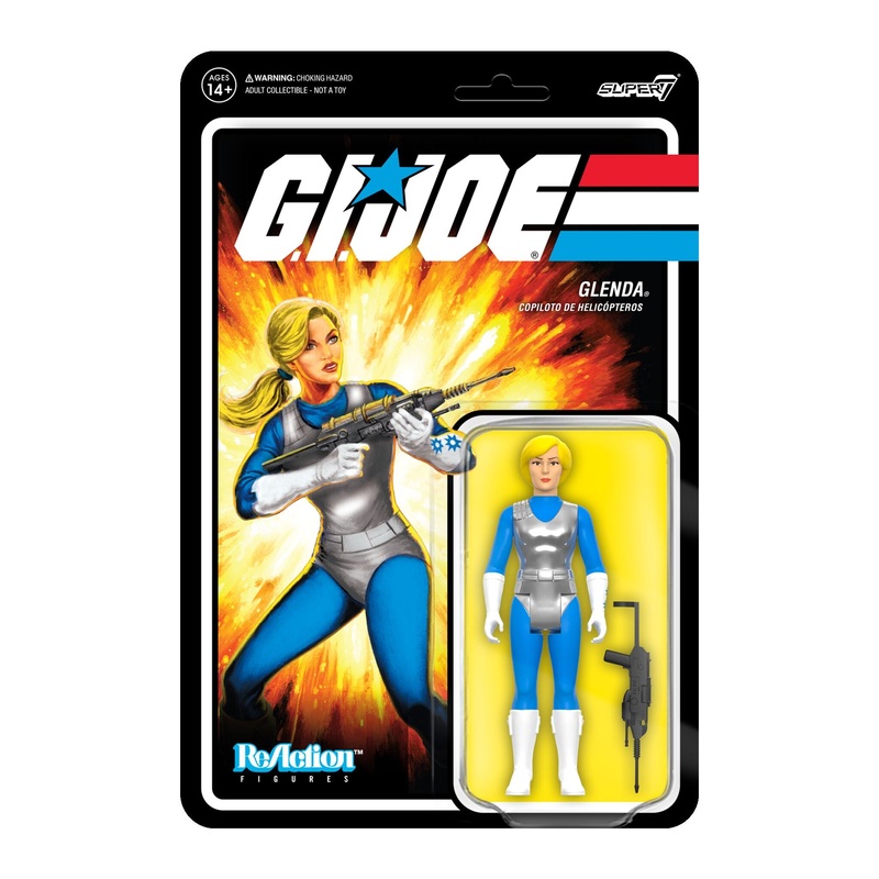 G.I. Joe ReAction Figures - Glenda (Special Air Intelligence Officer)