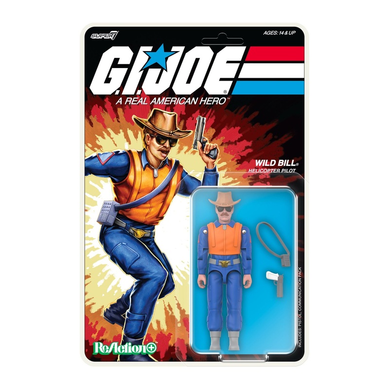 G.I. Joe ReAction+ Wave 03 (Cartoon) - Wild Bill (Cartoon)