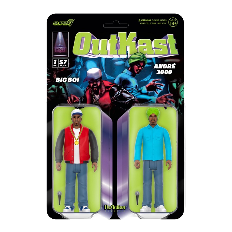 OutKast ReAction Figures Wave 01 - OutKast  (ATLiens)