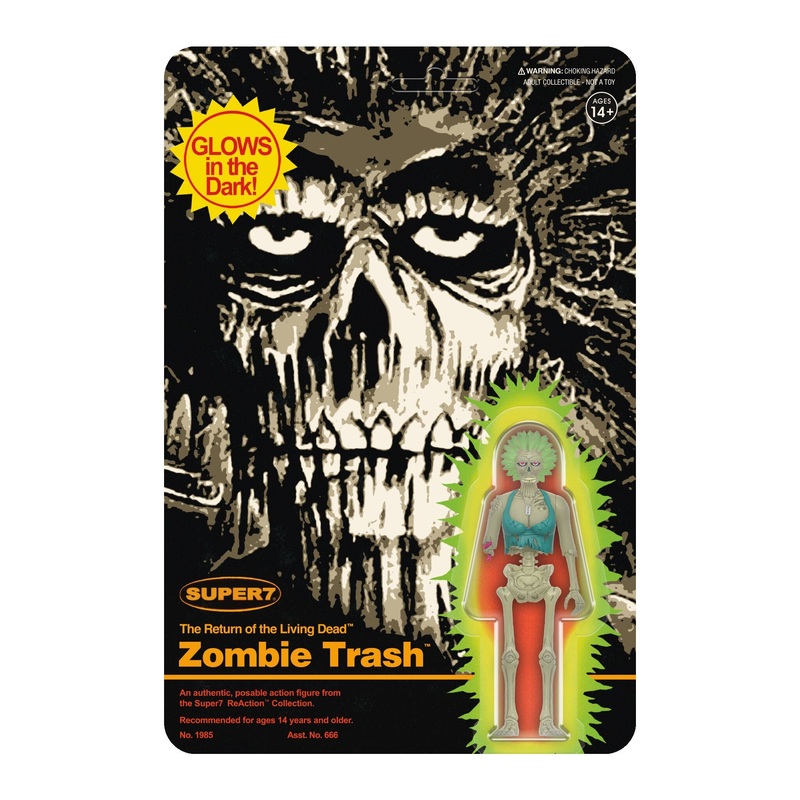 Return of the Living Dead ReAction Figures Wave 05 - Zombie Trash (Monster Glow)