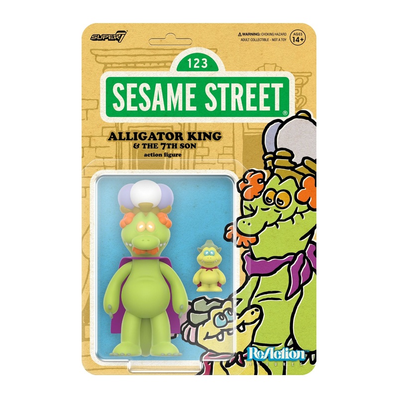 Sesame Street ReAction Figures Wave 04 - Alligator King