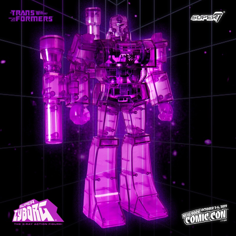 Transformers Super Cyborg - Megatron  (Purple Grid)
