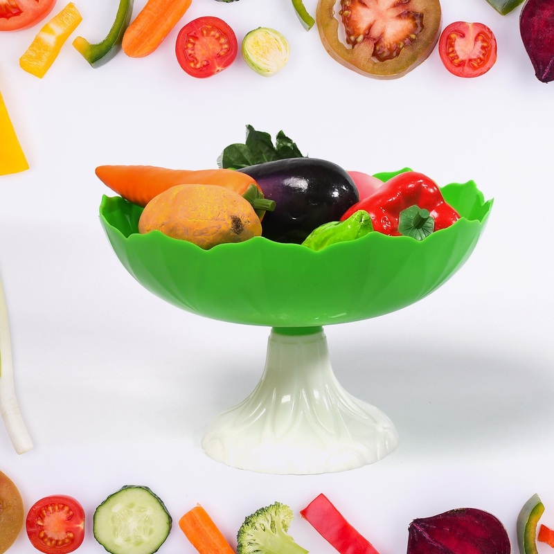 Fruit Storage Basket, Egg, Vegetable, Bread, Rice Storage Bowl Stand for Kitchen Counter, Cabinet and Pantry