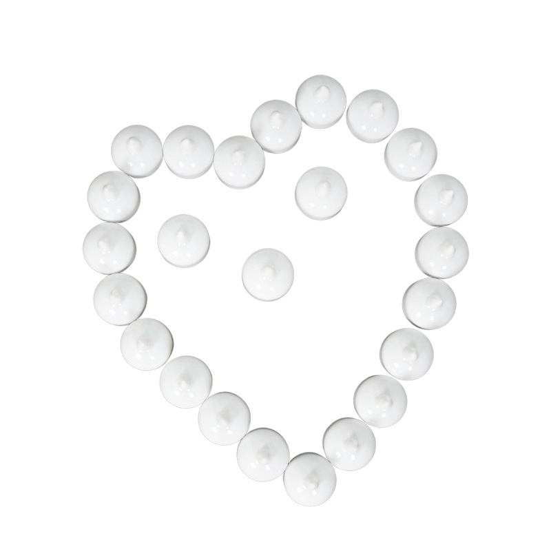 Set of 12 Flameless Floating Candles Battery Operated Tea Lights Tealight Candle - Decorative, Wedding.