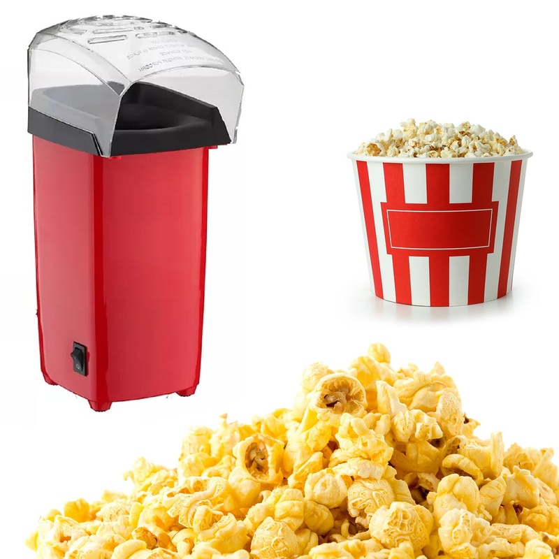 Electric Popcorn Maker Machine  Easy Snack Maker for Home Use