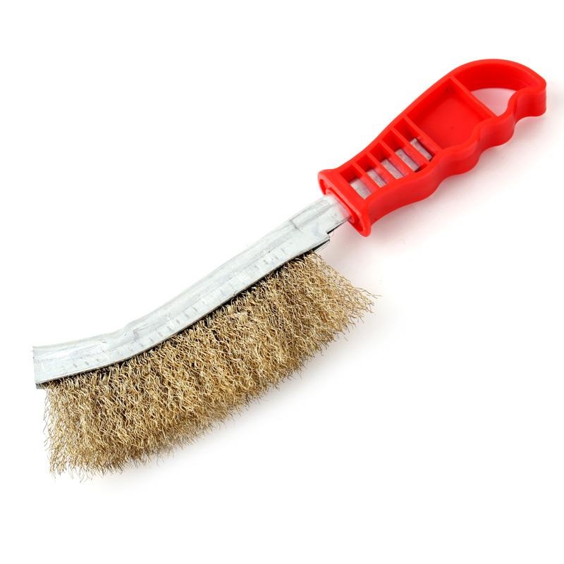 Stainless steel wire hand brush metal cleaner rust paint removing tool