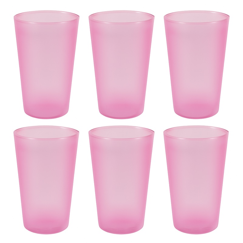 Large Glass Set  Ideal for Kitchens & Offices, Perfect for Water & Beverages (6-Piece)