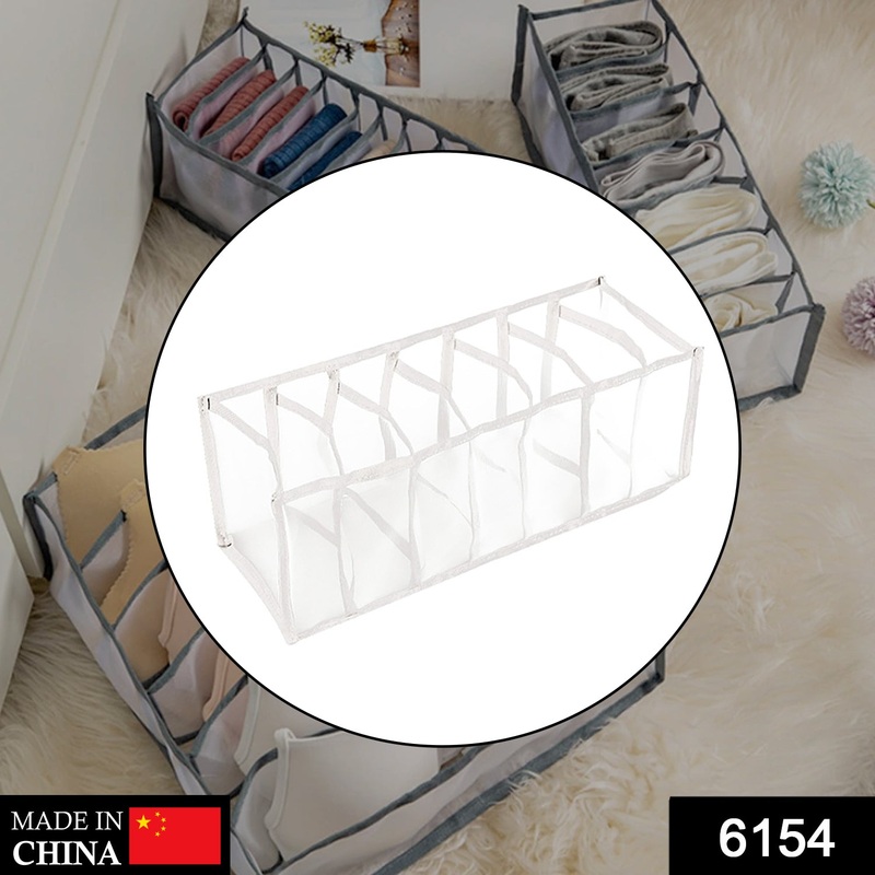 Laundry 7 section bag widely used for storing and managing laundry cloths and stuffs etc.