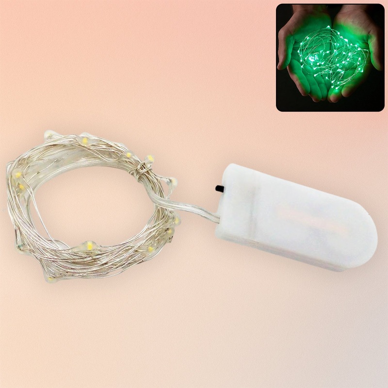 Battery Operated LED Fairy String Light  Copper Wire LEDs (1 Pc)