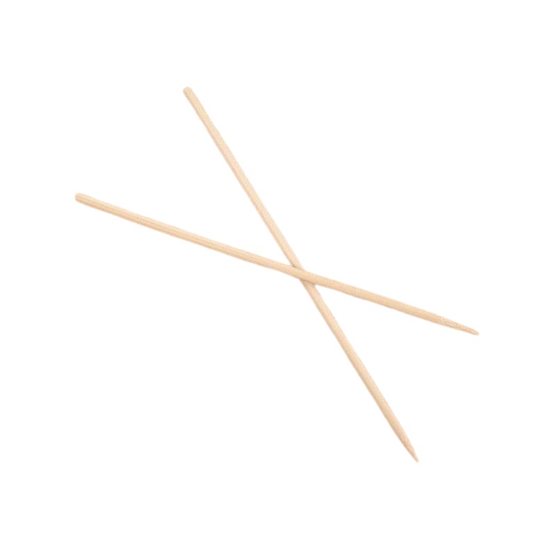 Camping Wooden Color Bamboo BBQ Skewers  20cm Barbecue Shish Kabob Sticks for Fruit, Meat, Party & More (Pack of Skewers)