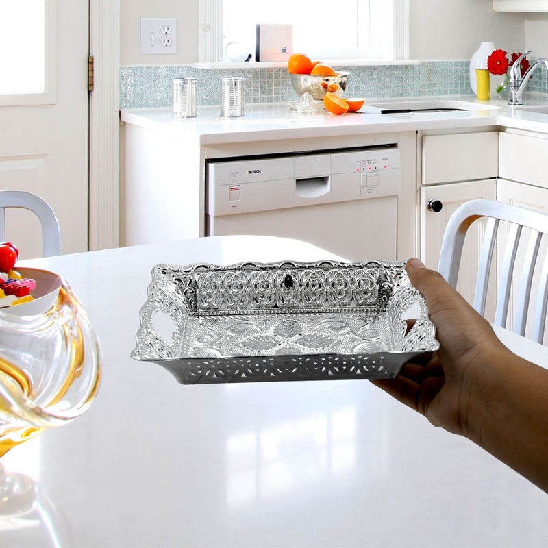 Decorative Mukhwas & Dry Fruit Serving Tray  Fancy Candy Plate