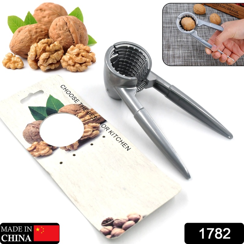 Luxury Stainless Walnut Cracker  Portable Nut Cutter & Bottle Opener for Nuts (Pecans, Almonds, Nuts)