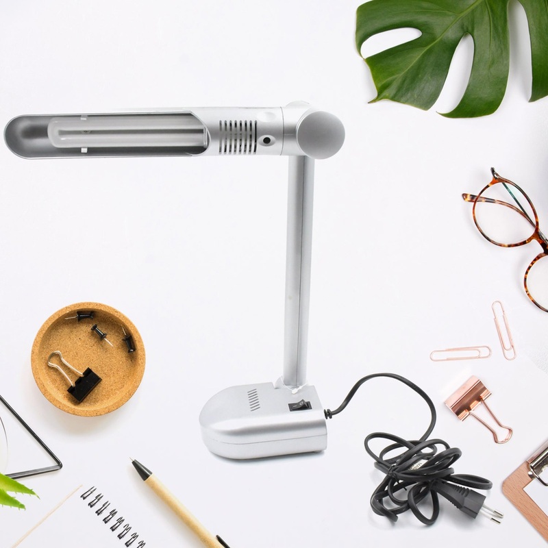 Multifunctional LED Desk Lamp Dimmable Office Lamp Childrens Student Desk Lamp Reading Lamp  White Eye-Caring Desk Light, Energy Saving Desk Lamp Table Lamp - Study Desk Lamp (1 Pc)