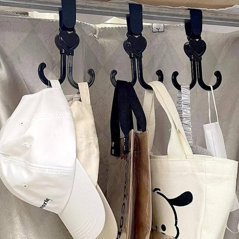 360 Rotating Multi-Purpose Baby Carriage Hook  For Strollers, Cars & More (1 Pc)