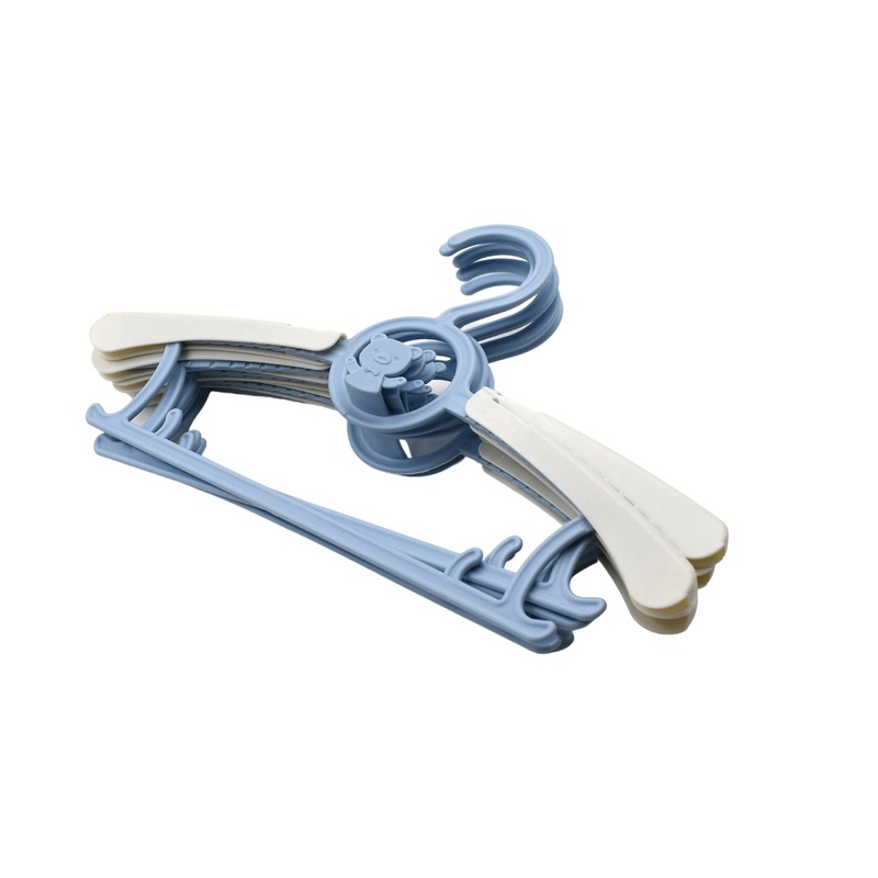 Large Adjustable Plastic Dress Hangers  Space-Saving & Lightweight (5 Pc)