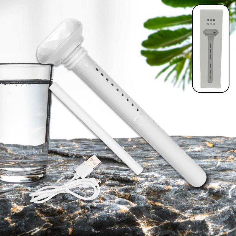 Mini Portable USB Humidifier  Quiet Cool Mist for Car, Home, Office, Travel (1 Pc)