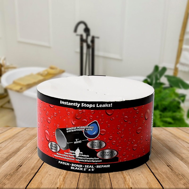 Leak-Proof Sealing Tape  Waterproof Pipe Repair & DIY, 50mm x 1.5m