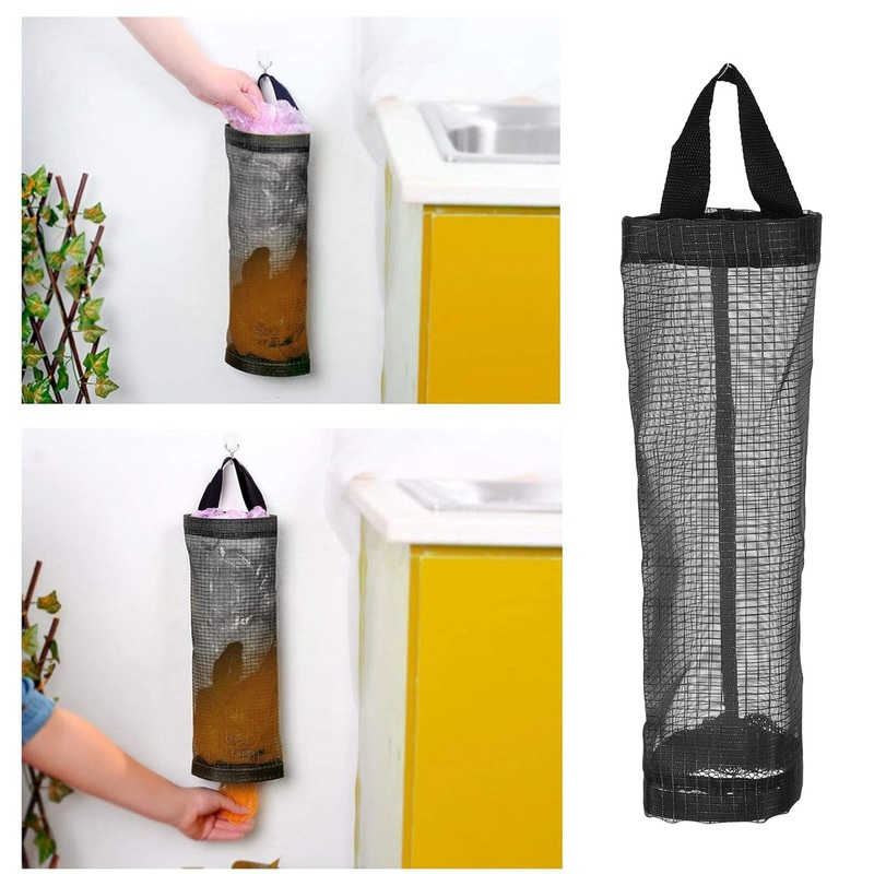 Hanging Waste Bag Holder, Garbage Bag Storage Bag, Widening Handle Hanging Sturdy for Store Garbage Bags Home Store Debris Kitchen, Bedroom LargeCapacity for Restaurant (1 Pc)