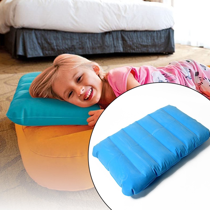 Inflatable Camping Pillows, Travelling Air Pillow Soft Comfortable Air Inflatable Travel Pillow (4830 Cm / 1 pc)